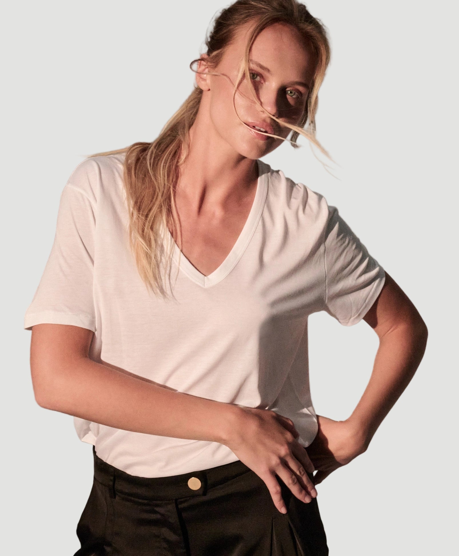 Lyocell and organic cotton t-shirt main image 0