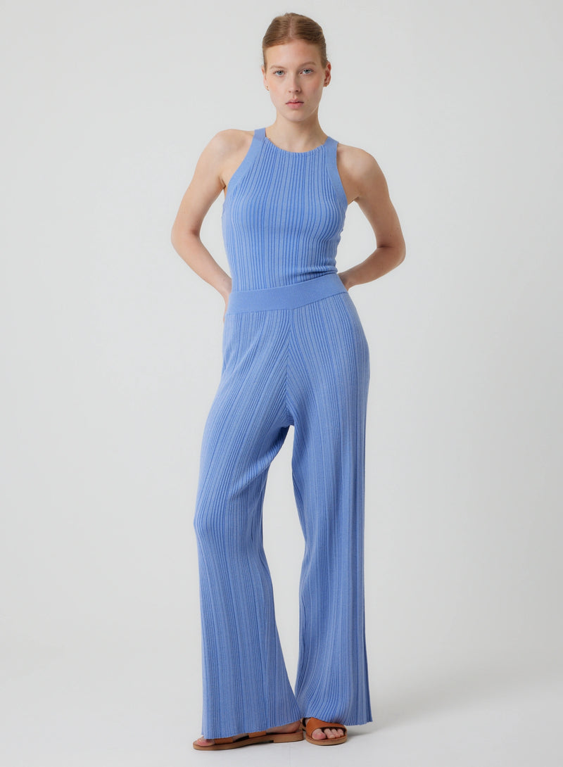 Stretch Organic Cotton Metallic Pant