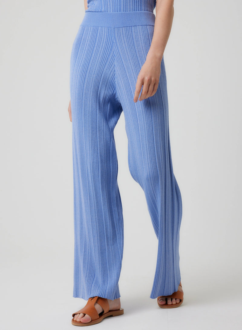 Stretch Organic Cotton Metallic Pant