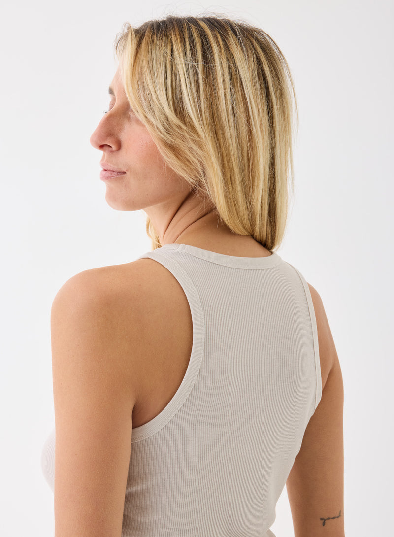 Lyocell Cotton Baby Rib Tank