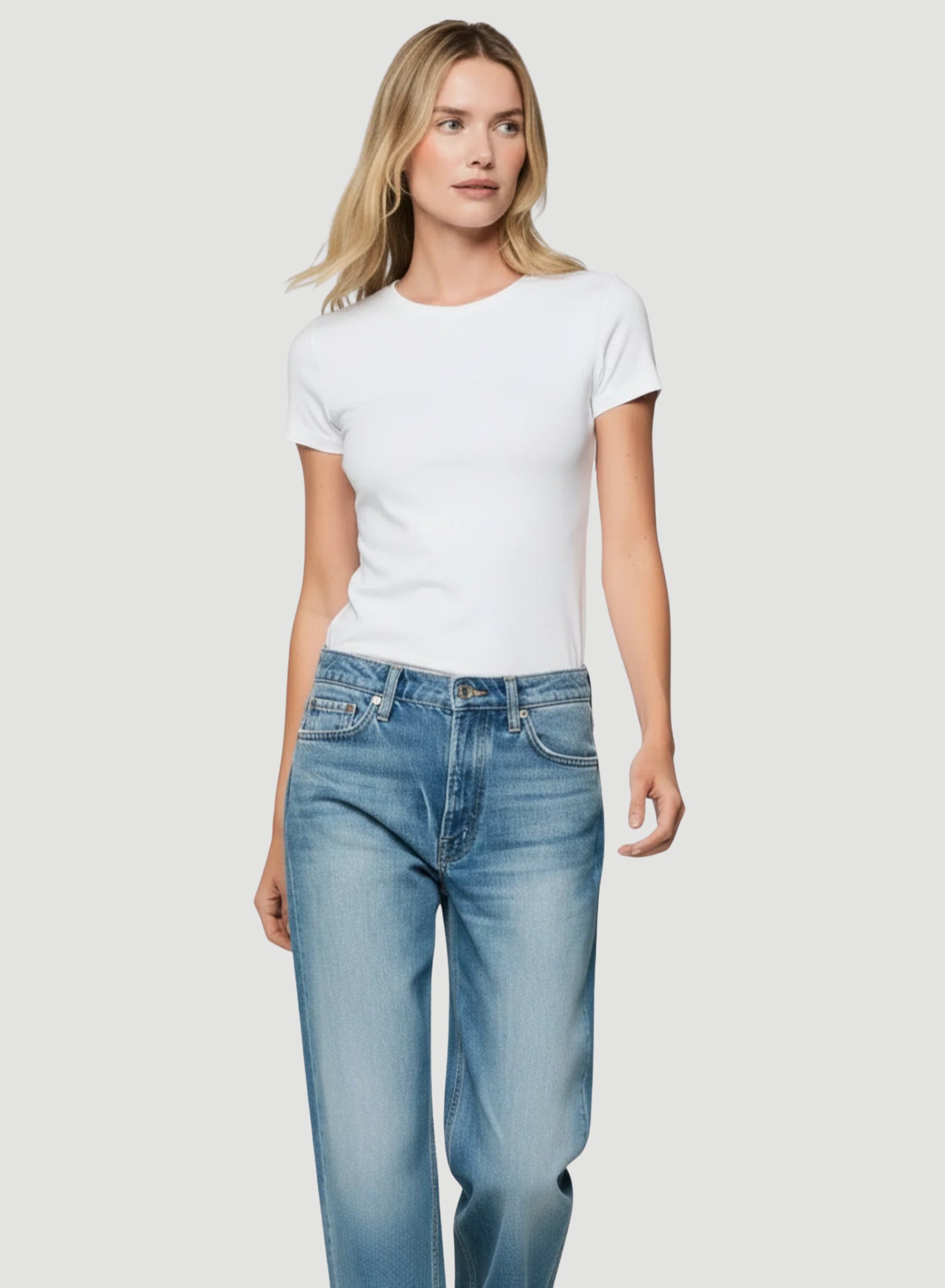 Soft Touch Short Sleeve Crewneck T-Shirt – Majestic Filatures