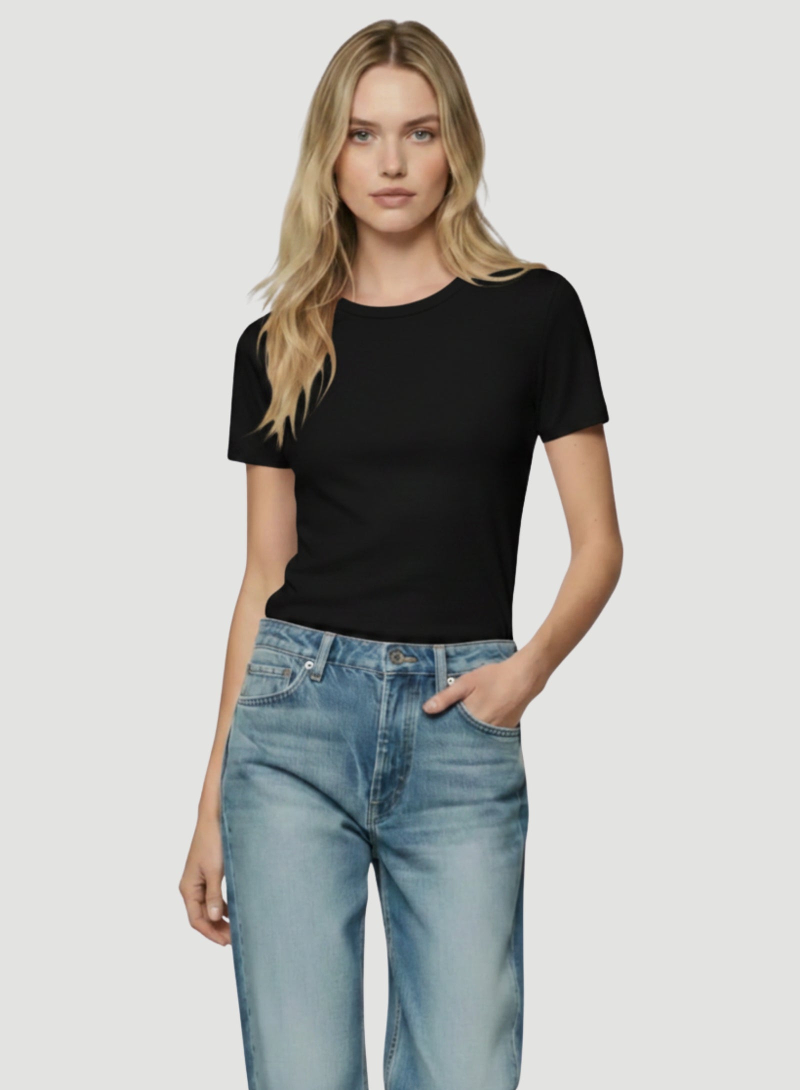 Soft Touch Short Sleeve Crewneck T-Shirt – Majestic Filatures