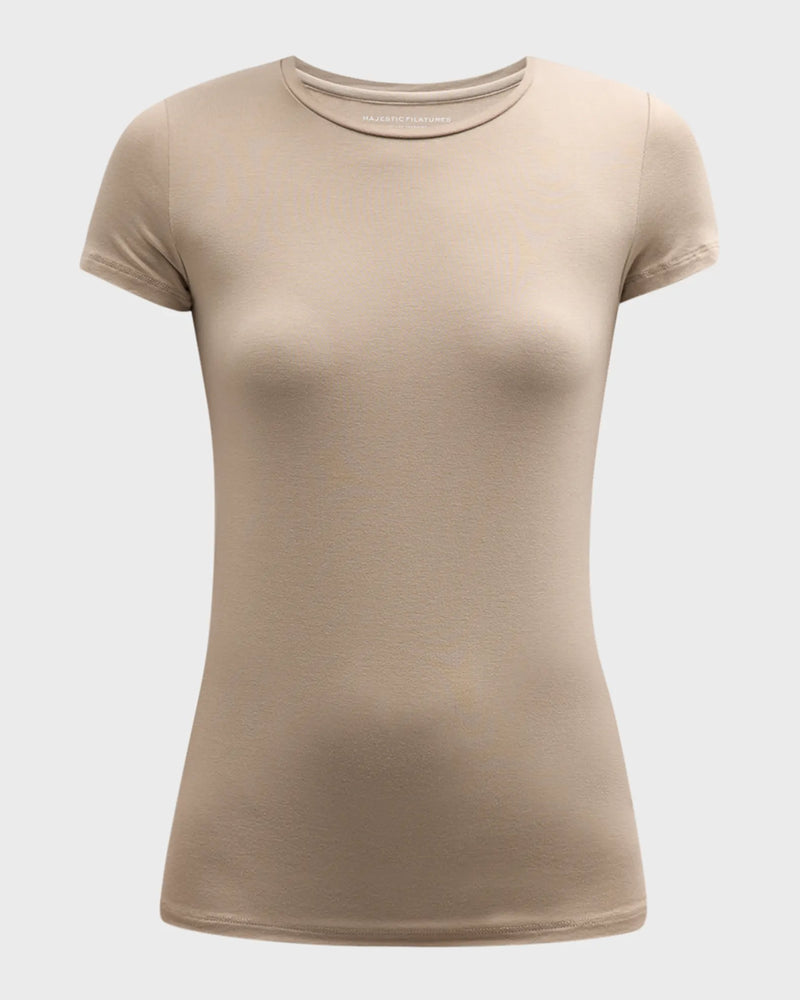 crewneck t shirt | Luxurious Soft Touch Short Sleeve Crew crewneck t shirt | Luxurious Soft Touch Short Sleeve Crew