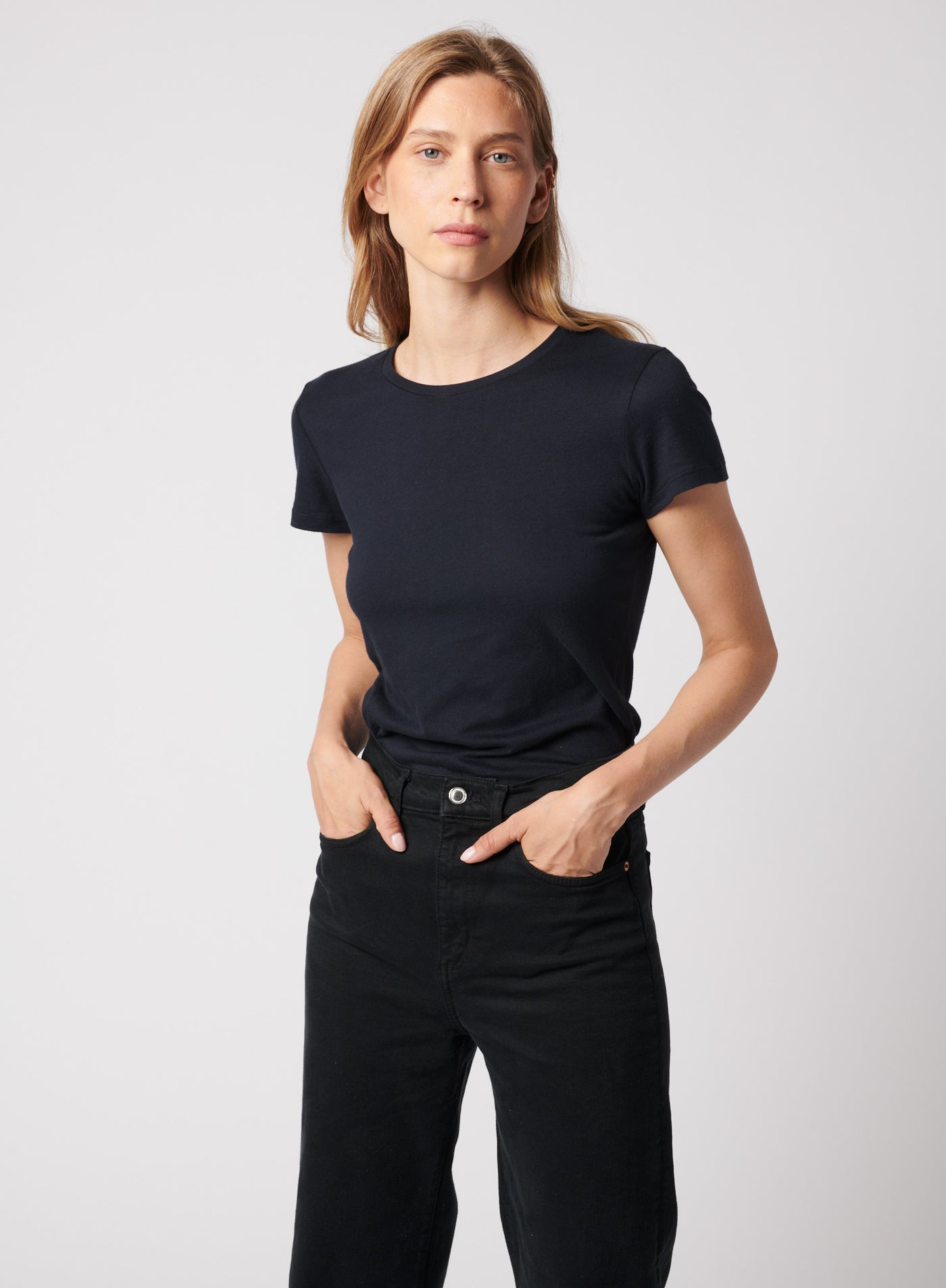 Luxurious Soft Touch Short Sleeve Crew Neck T-shirt | CREW S