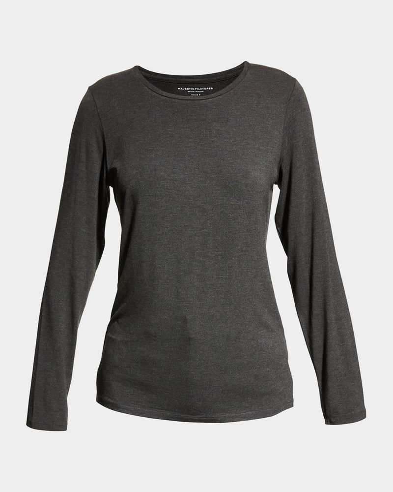 Soft Touch Long Sleeve Crewneck T-Shirt