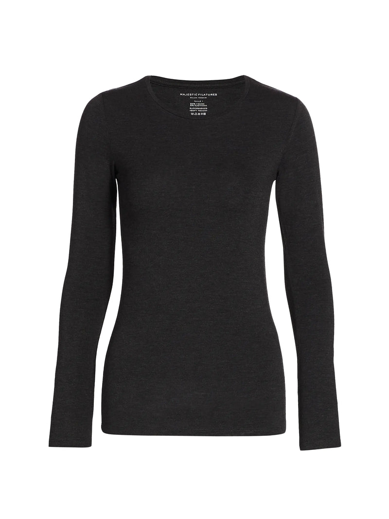Soft Touch Long Sleeve Crewneck T-Shirt