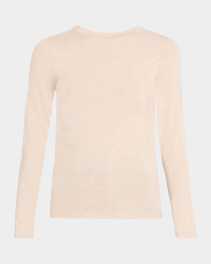 Soft Touch Long Sleeve Crewneck T-Shirt - CREW L/S - Majestic Filatures North America