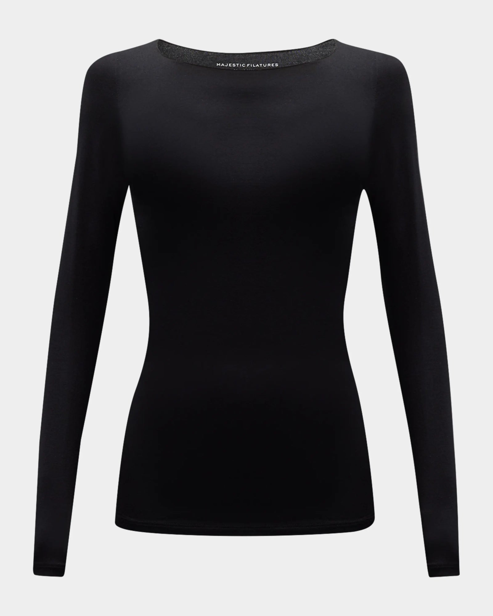 Soft Touch Long Sleeve Merrow Edge Boatneck T-Shirt Soft Touch Long Sleeve Merrow Edge Boatneck T-Shirt