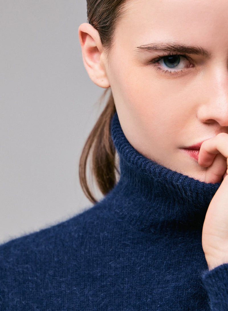 Cashmere Long Sleeve Turtleneck