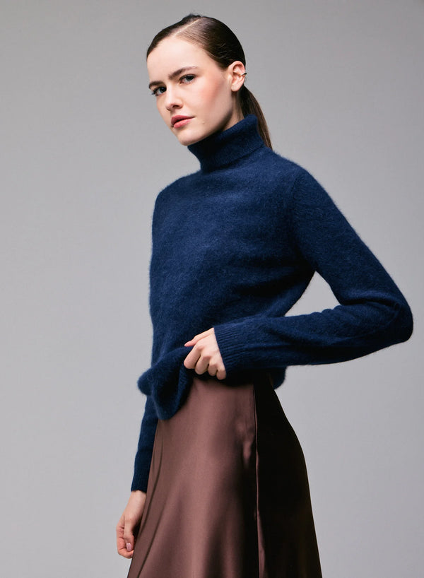 Cashmere Long Sleeve Turtleneck