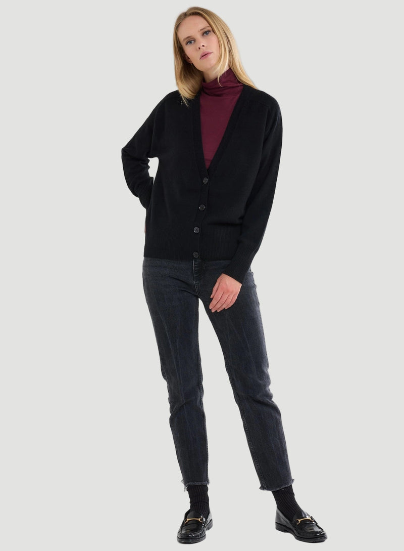 Cashmere V-Neck Cardigan