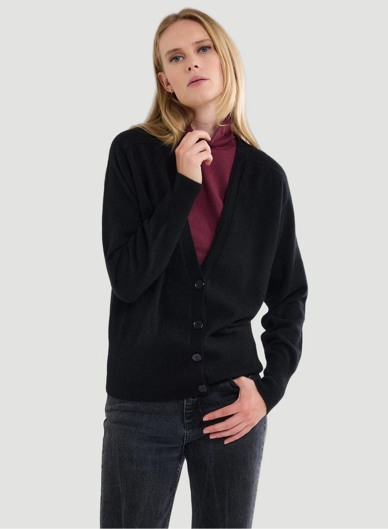 Cashmere V-Neck Cardigan