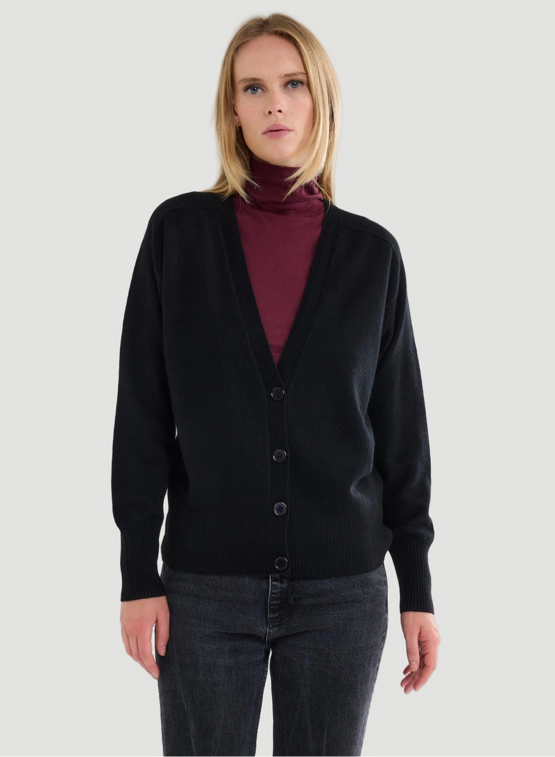 Cashmere V-Neck Cardigan