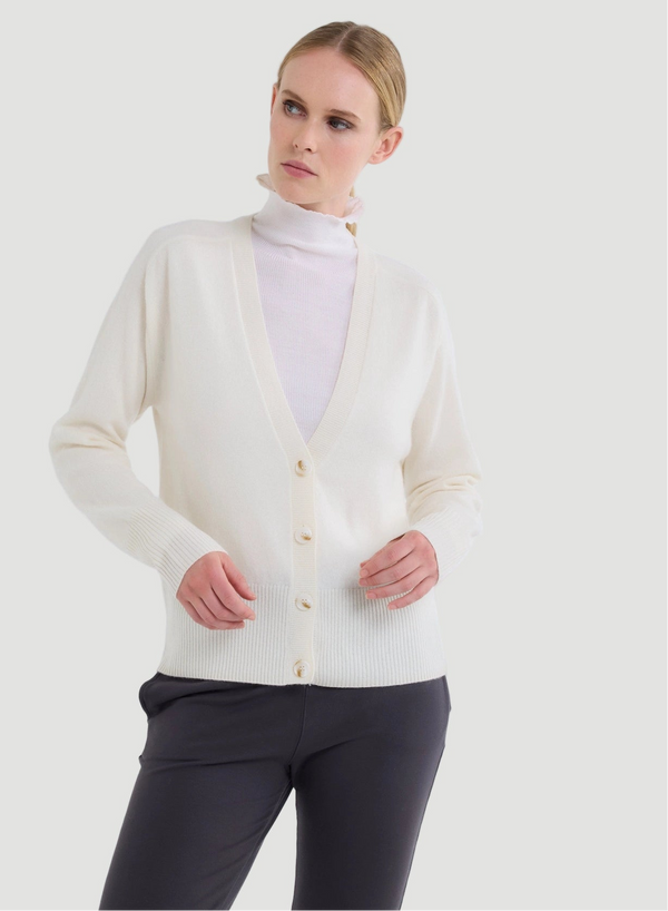 Cashmere V-Neck Cardigan