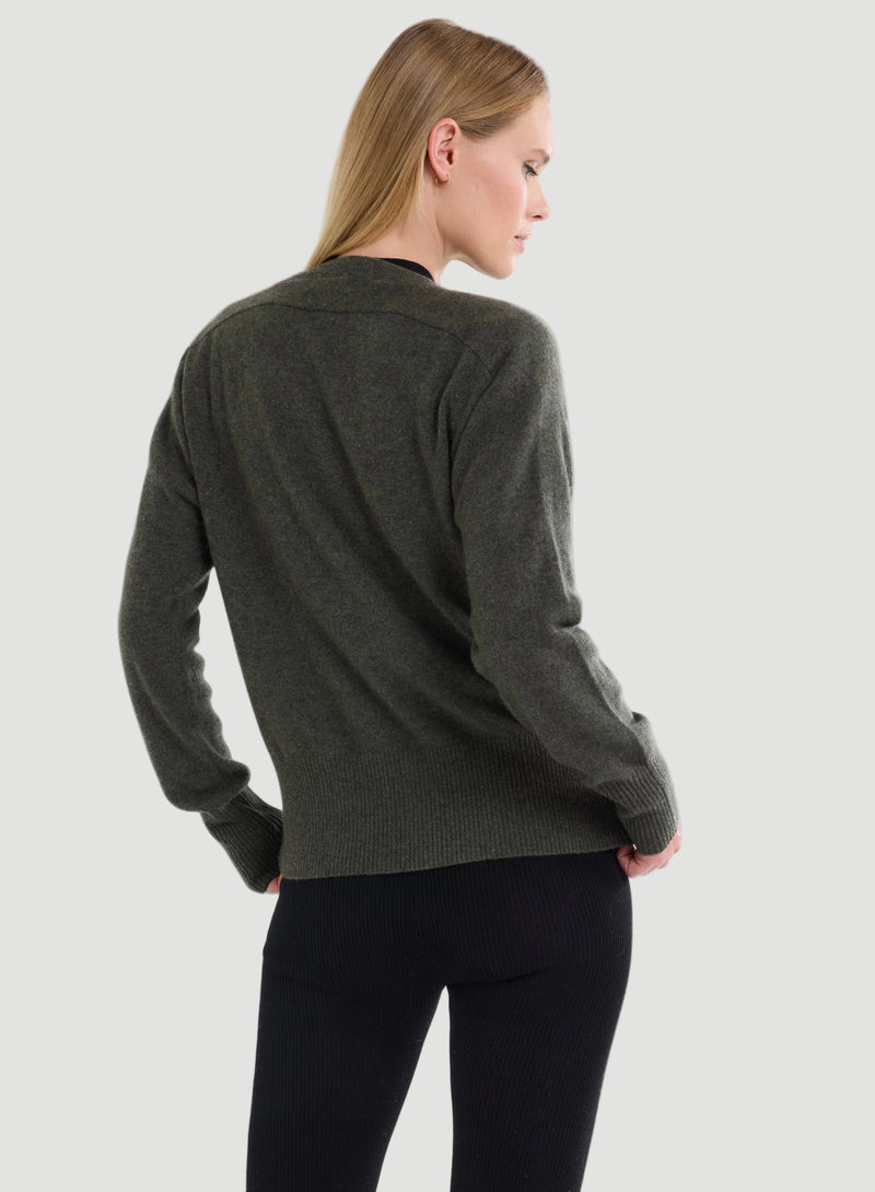 Cashmere V-Neck Cardigan