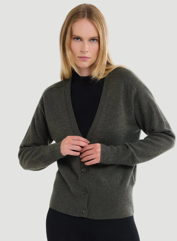 Cashmere V-Neck Cardigan