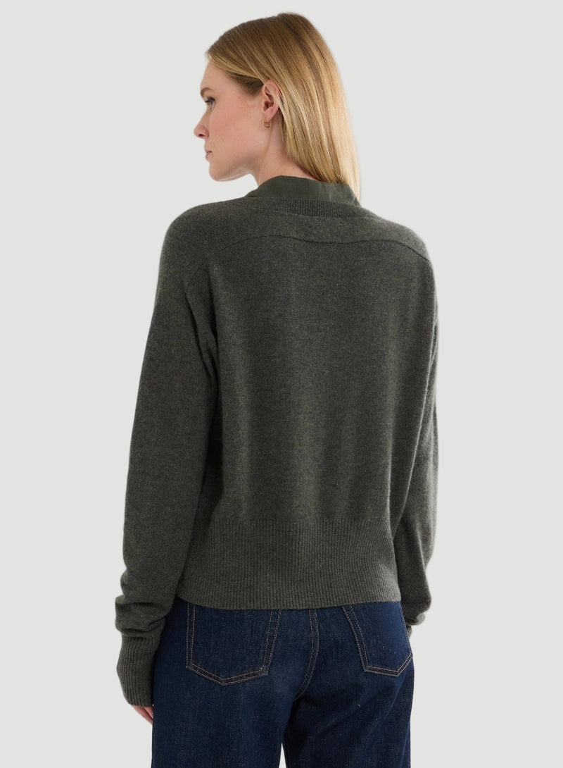 Cashmere Long Sleeve Pullover Crewneck