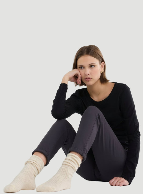 Ultra Soft Rib Socks