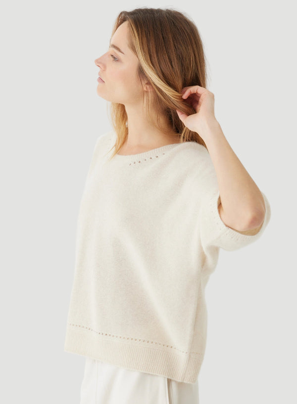 Ultra Soft Knit Elbow Sleeve Pullover