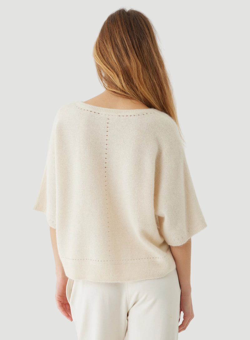 Ultra Soft Knit Elbow Sleeve Pullover