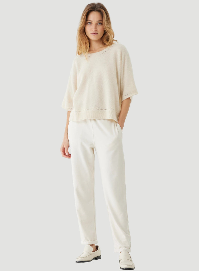 Ultra Soft Knit Elbow Sleeve Pullover