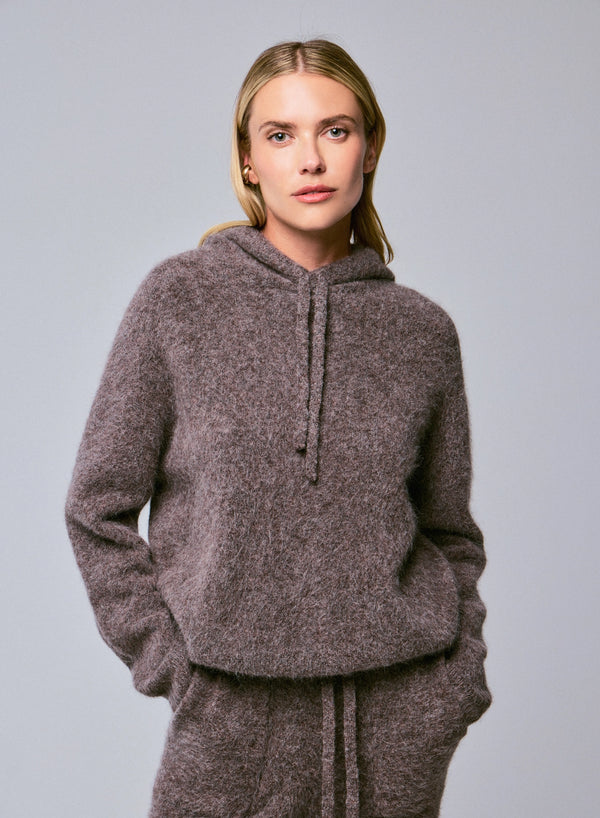 Ultra Soft Baby Alpaca Hoodie