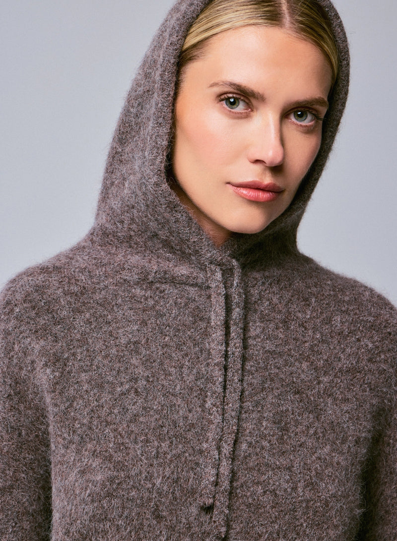 Ultra Soft Baby Alpaca Hoodie