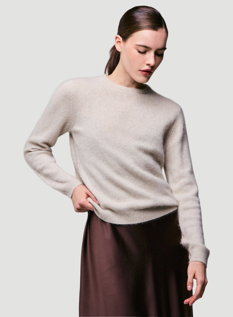 Ultra Soft Merino Knit Long Sleeve Boatneck Sweater