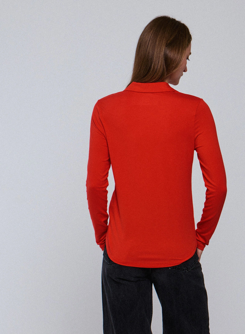 Soft Touch Long Sleeve Pocket Shirt