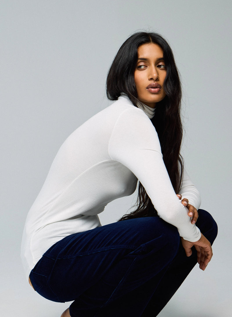 Soft Touch Long Sleeve Turtleneck - TURTLENECK L/S - Majestic Filatures North America