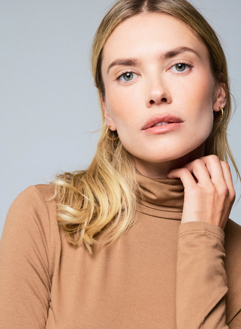 Soft Touch Long Sleeve Turtleneck - TURTLENECK L/S - Majestic Filatures North America