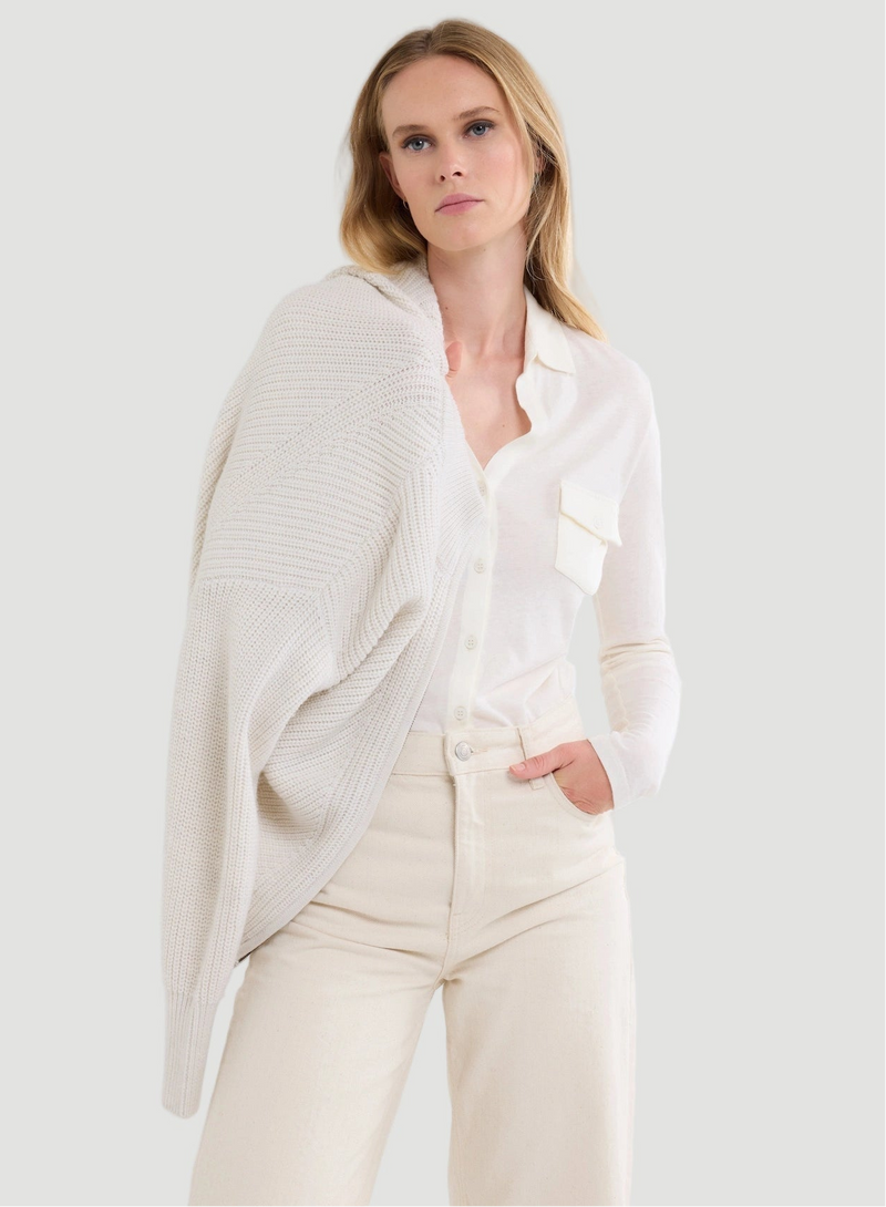 Soft Touch Long Sleeve Pocket Shirt