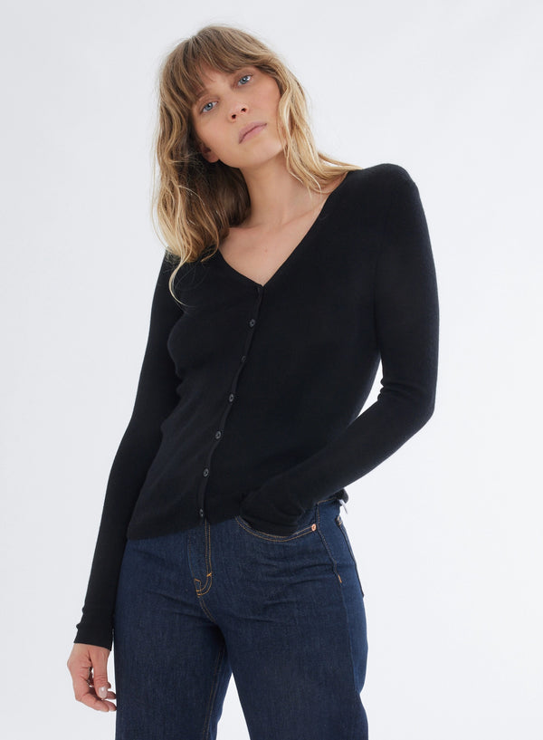 Soft Touch V-Neck Cardigan - CARDIGAN - Majestic Filatures North America