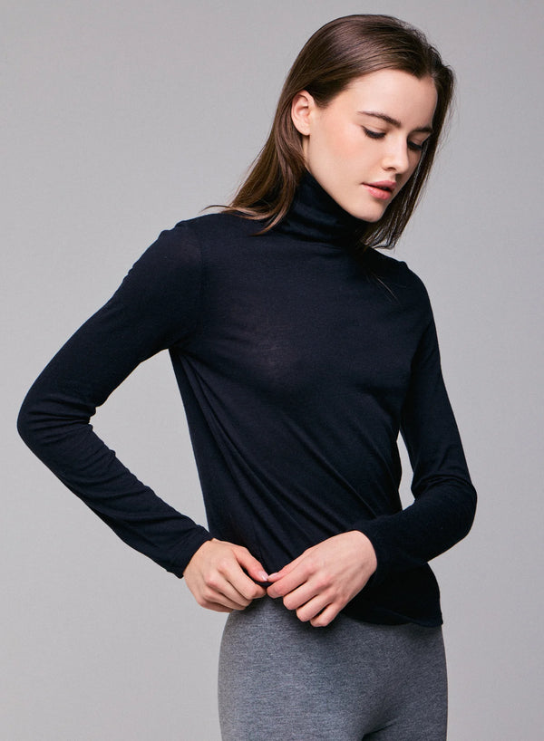 Soft Touch Long Sleeve Turtleneck