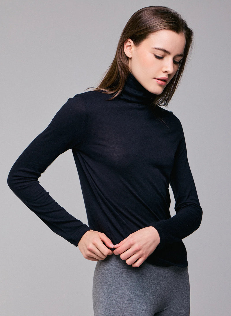 Soft Touch Long Sleeve Turtleneck