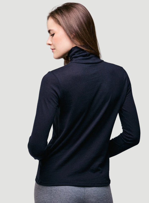 Soft Touch Long Sleeve Turtleneck - TURTLENECK L/S - Majestic Filatures North America