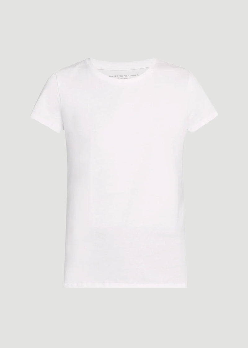 Soft Touch Semi Relaxed Short Sleeve Crewneck T-Shirt