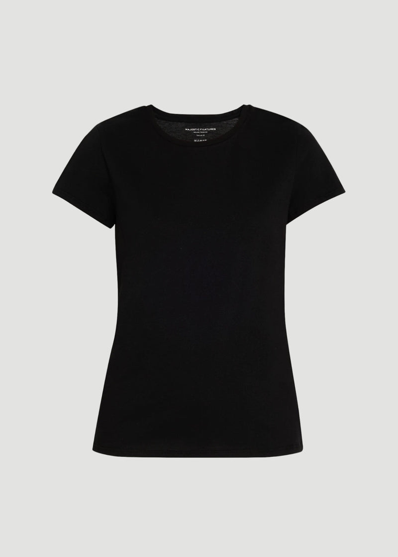 Soft Touch Semi Relaxed Short Sleeve Crewneck T-Shirt