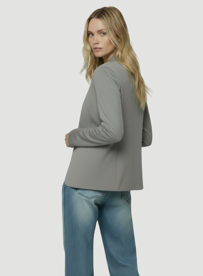 Soft Touch One Button Blazer | Blazers for Women – Majestic Filatures ...