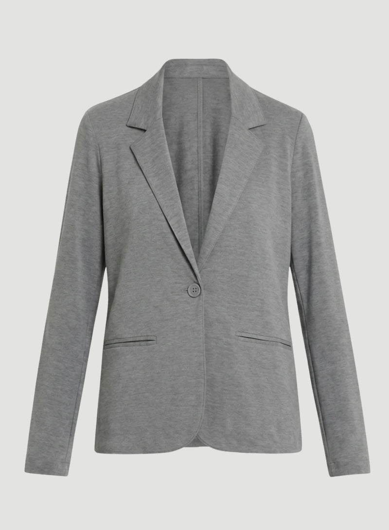 Soft Touch One Button Blazer | Blazers for Women – Majestic Filatures ...