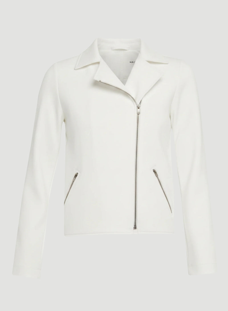 Luxury French Terry Moto Jacket | Jackets for Women – Majestic