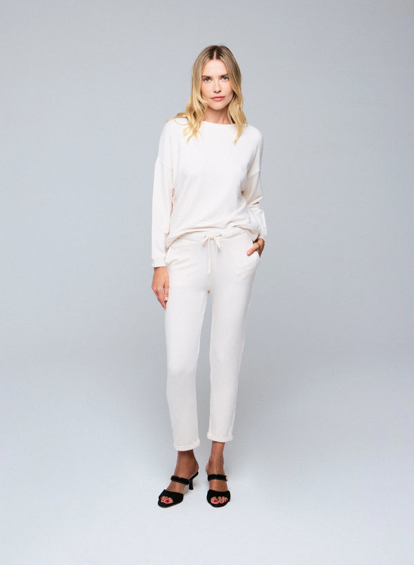 French Terry Drawstring Pant - BOTTOMS - Majestic Filatures North America