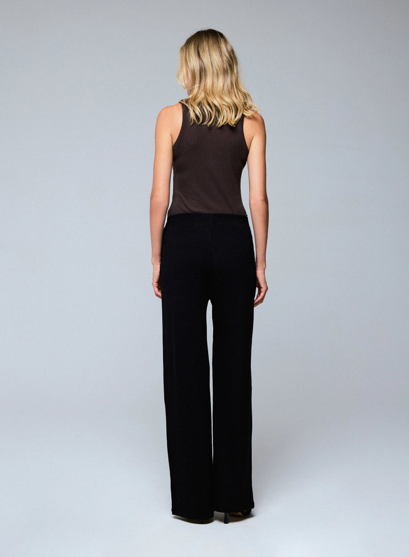 French Terry Wide Leg Pant - BOTTOMS - Majestic Filatures North America