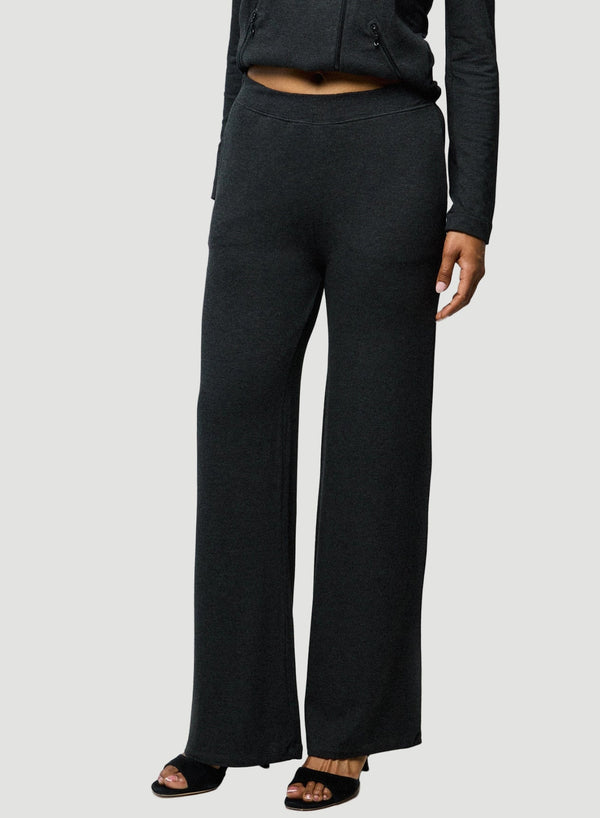 French Terry Wide Leg Pant - BOTTOMS - Majestic Filatures North America