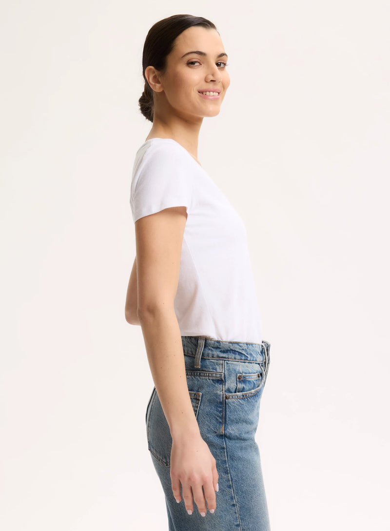 Soft Touch Short Sleeve V-Neck T-Shirt