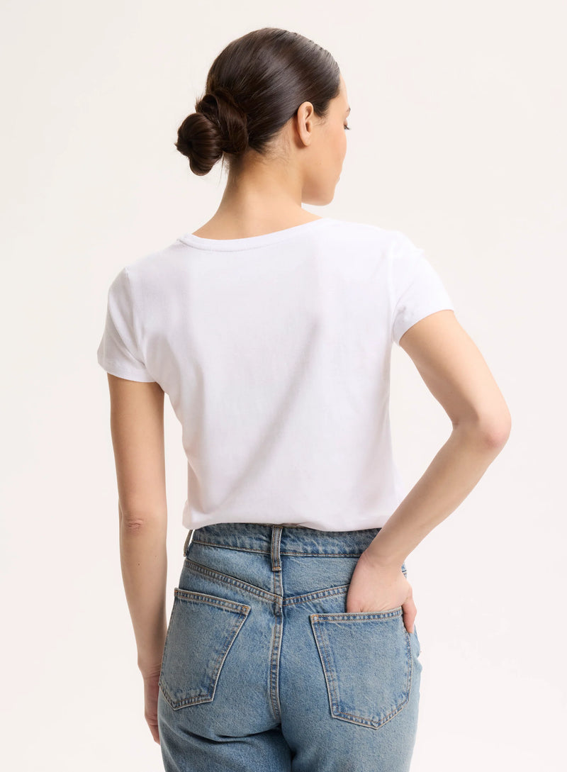Soft Touch Short Sleeve V-Neck T-Shirt