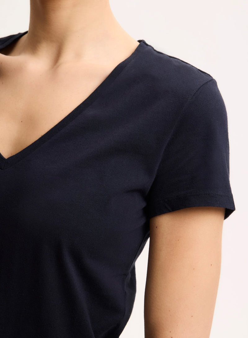 Soft Touch Short Sleeve V-Neck T-Shirt