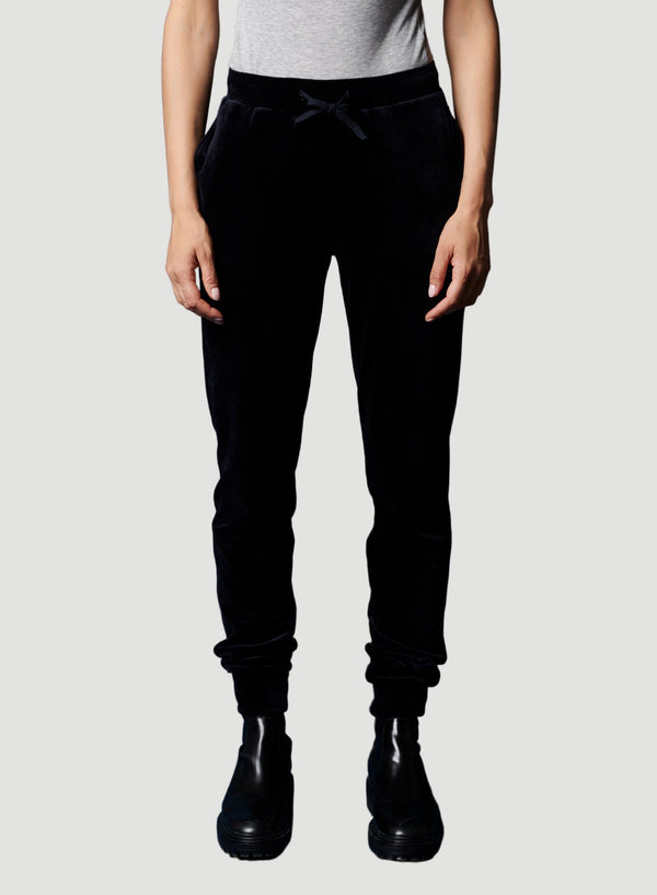Velour Drawstring Jogger - BOTTOMS - Majestic Filatures North America