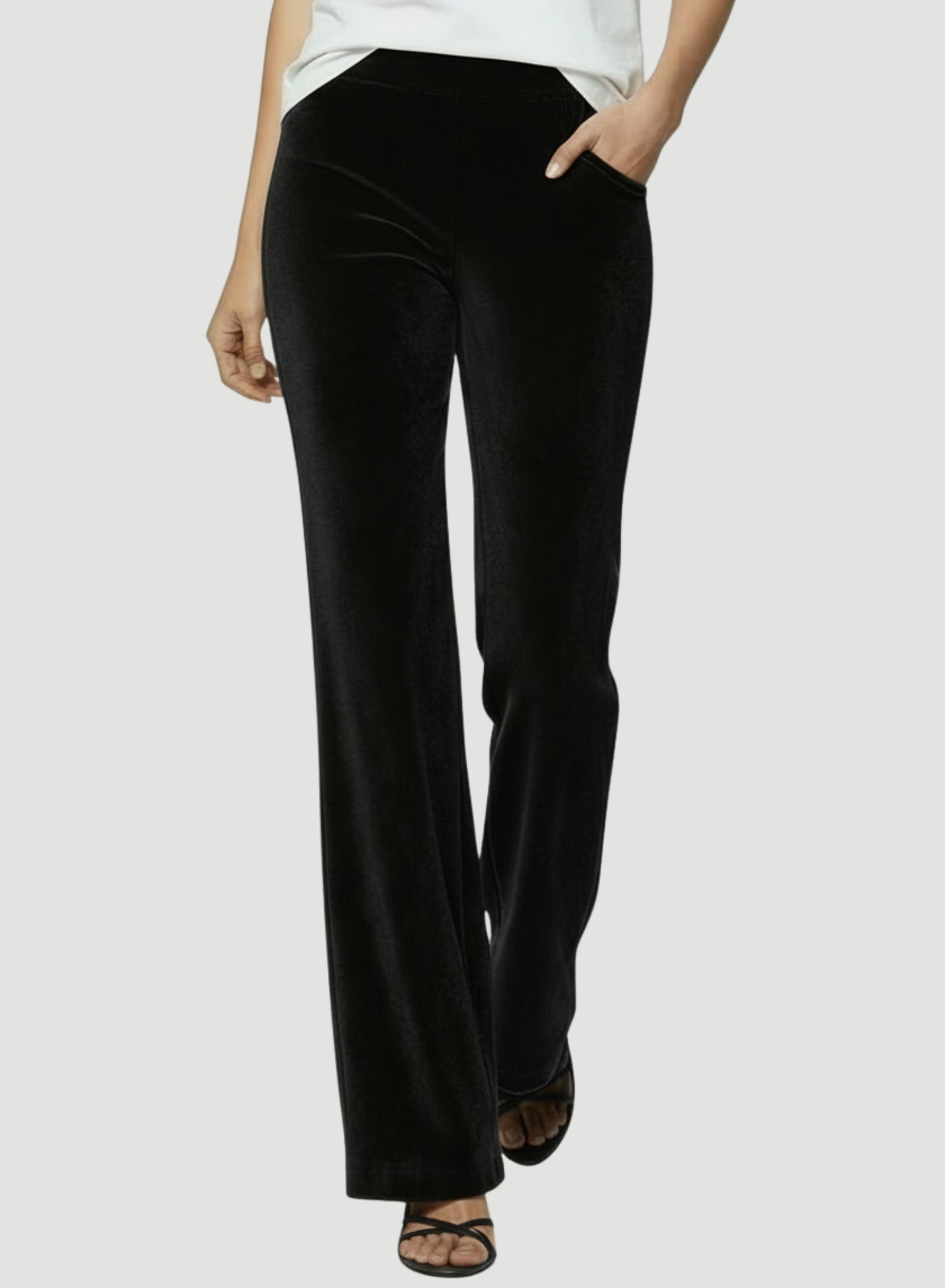 Velour Flare Pants Produced by XG Sサイズ Zephyra Pants in Velour – Suzie Kondi