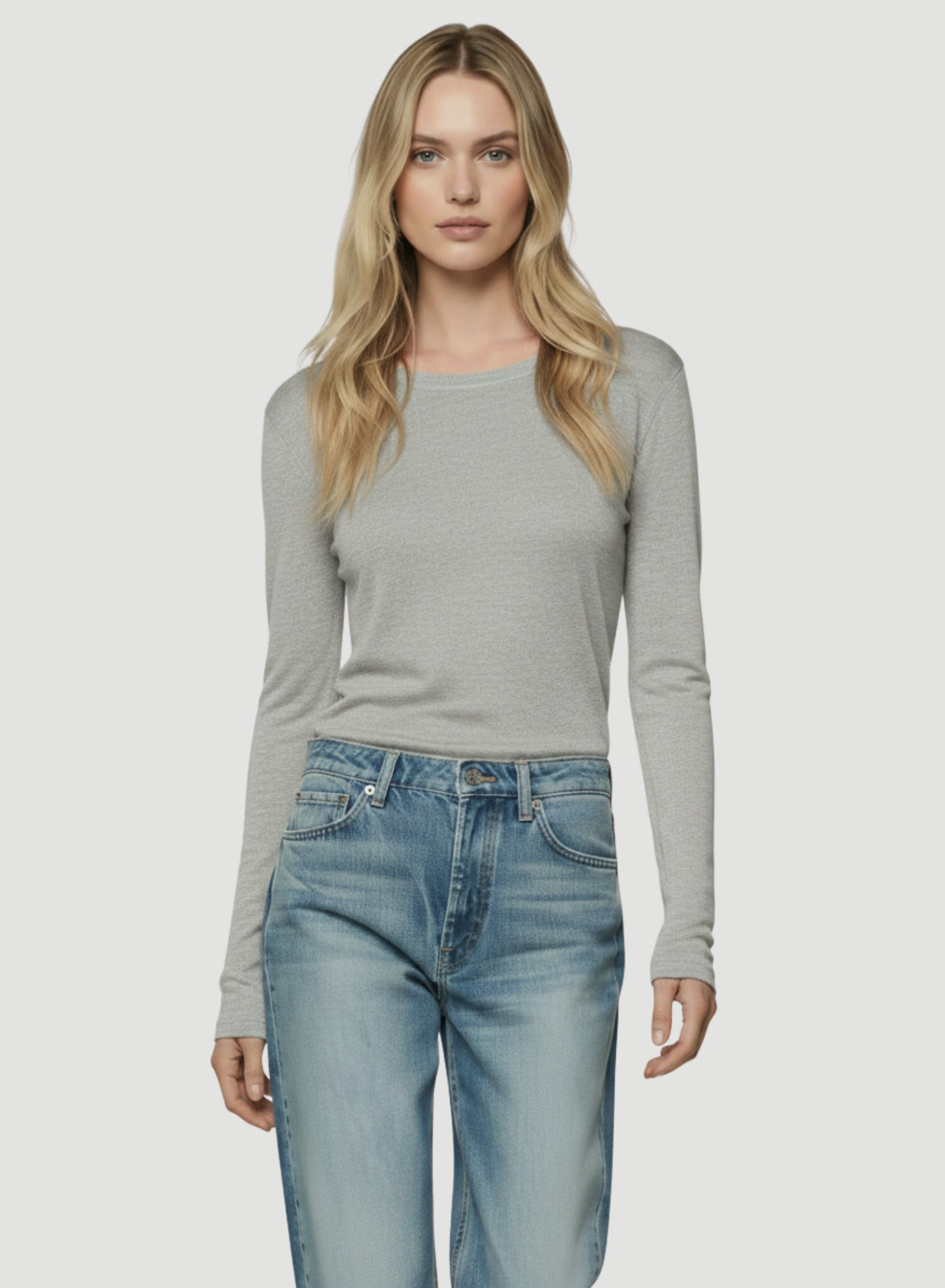 Cotton Cashmere T Shirt | Washable Cashmere Tops | Cashmere Cotton